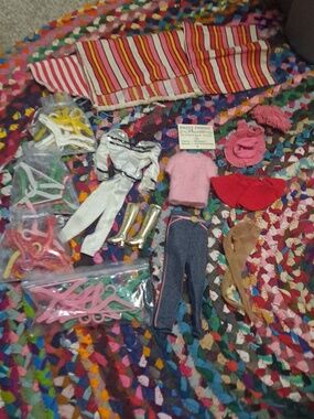 Vintage Doll Clothing Lot For Barbie Dolls